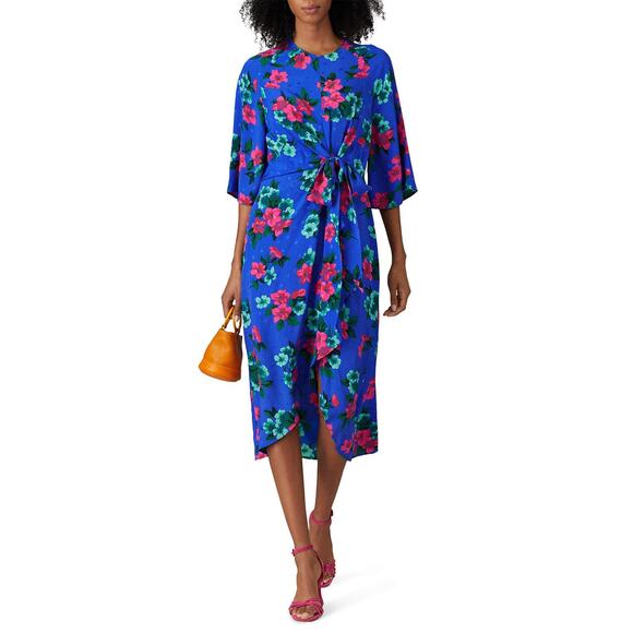 Essentiel Antwerp Vayen Draped Detail Dress - US Size 6 (EU 38) - Picture 1 of 5